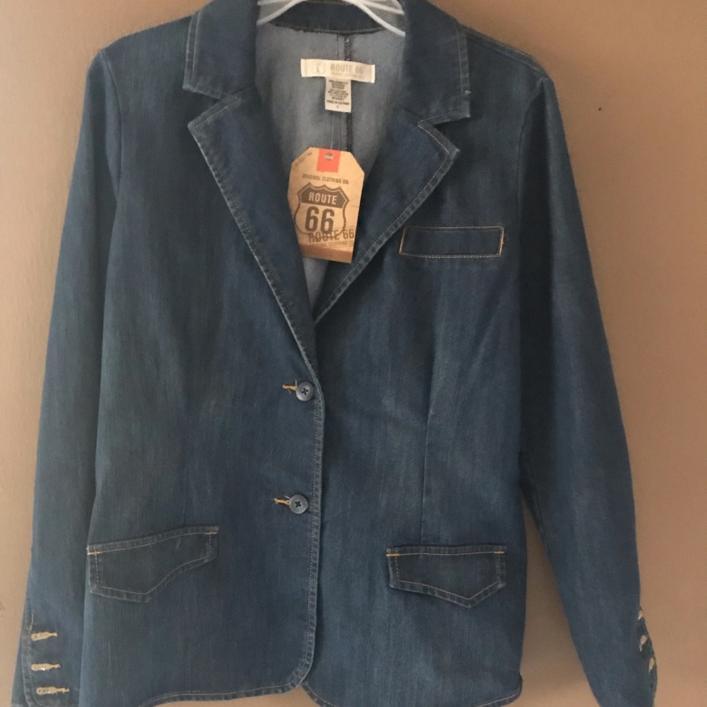 Route 66 Denim Jacket